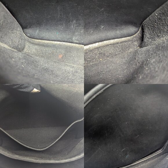 COACH USA Vintage Station Shoulder Bag Black Leather - Picture 9 of 15